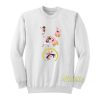 Patrick Star Majin Buu and Aladdin Sweatshirt