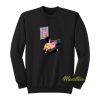 Patrick Star Working Out Majin Buu Sweatshirt