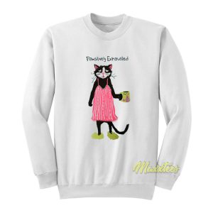 Pawsitively Exhausted Cats Sweatshirt 1