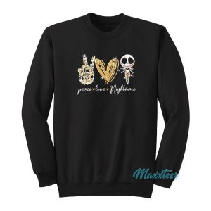 Peace Love Nightmare Sweatshirt 2