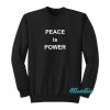 Peace is Power Sweatshirt