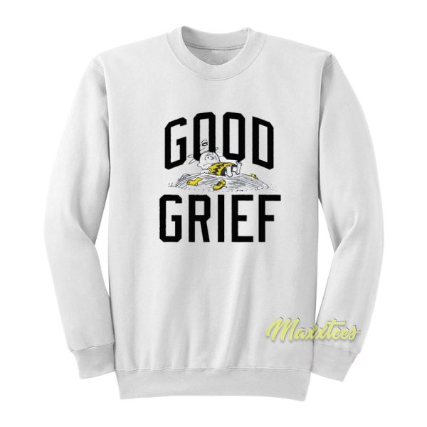 Peanuts Good Grief Charlie Brown Sweatshirt