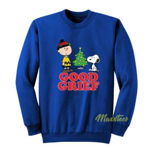 Peanuts Good Grief Christmas Sweatshirt