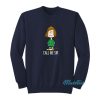 Peanuts Peppermint Patty Call Me Sir Sweatshirt