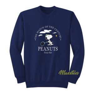 Peanuts Snoopy Tennis Club Sweatshirt 2
