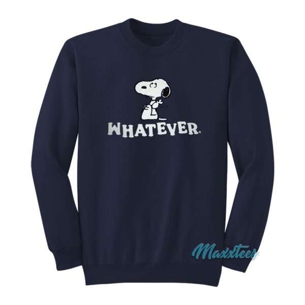 Peanuts Snoopy Whatever Sweatshirt