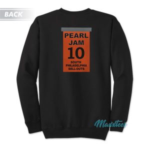 Pearl Jam 10 South Philadelphia Flyers Sweatshirt