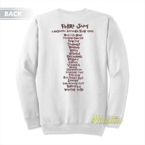 Pearl Jam Dont Give Up 1992 Sweatshirt 2