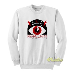 Pearl Jam Lightning Bolt Cover Sweatshirt