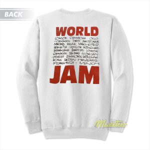 Pearl Jam World Jam 1991 1992 Ten Tour Sweatshirt 2