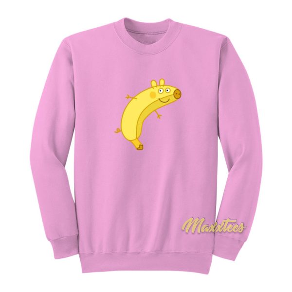 Peppa Pig Banana Sweatshirt