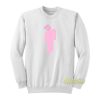 Peppa Pig Billie Eilish Logo Parody Sweatshirt