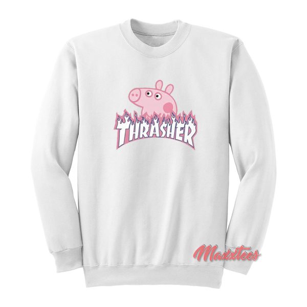 Peppa Pig Flame Parody Sweatshirt