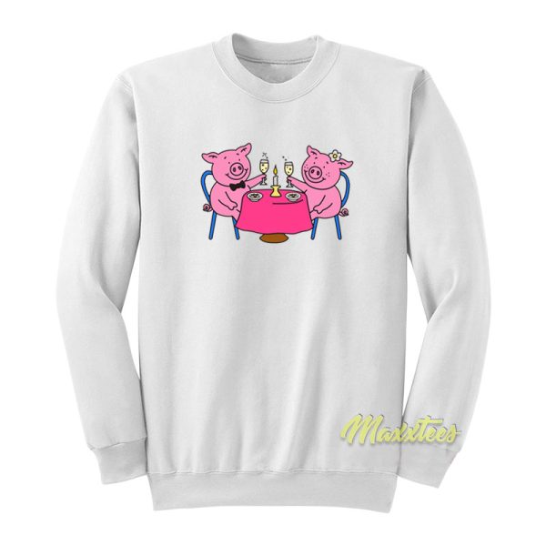 Percy Pig Dinner Sweatshirt