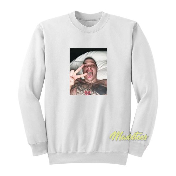 Pete Davidson In Bed Sweatshirt