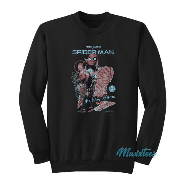 Peter Parker Is Spider-Man No Way Home Sweatshirt