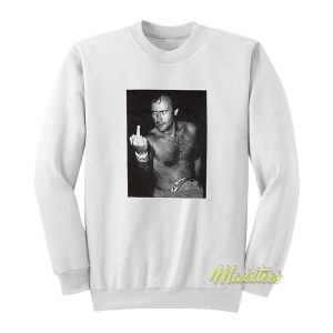 Phil Collins White Sweatshirt