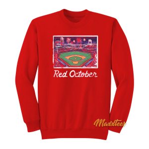 Philadelphia Phillies Red October Stadium Sweatshirt 1