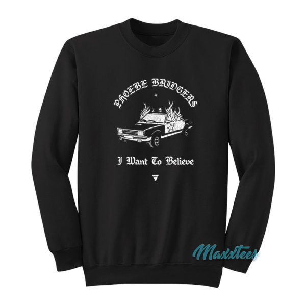 Phoebe Bridgers I Want To Believe Sweatshirt