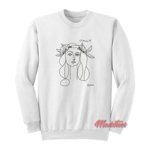Picasso Head of a Woman Sweatshirt