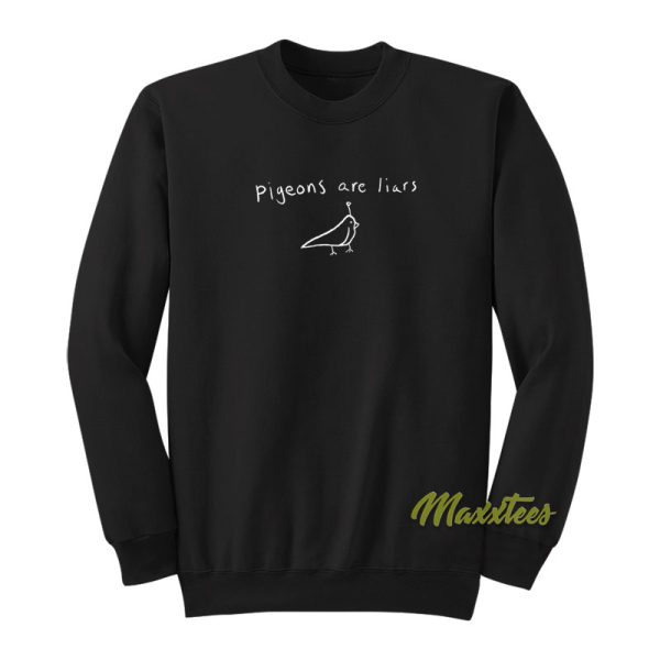 Pigeons Are Liars Sweatshirt