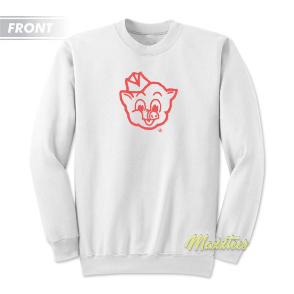 Piggly Wiggly I’m Big On The Pig Sweatshirt