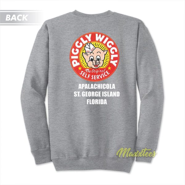 Piggly Wiggly Self Service St George Island Sweatshirt