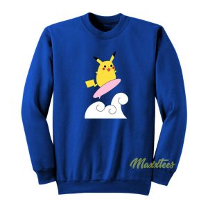 Pikachu Surfing Sweatshirt