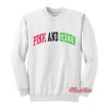 Pink And Green Sweatshirt