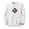 PlayStation Button Controller Pixel Sweatshirt