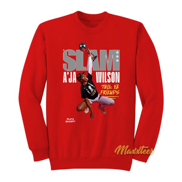 Playa Society x Slam A’ja Wilson Sweatshirt