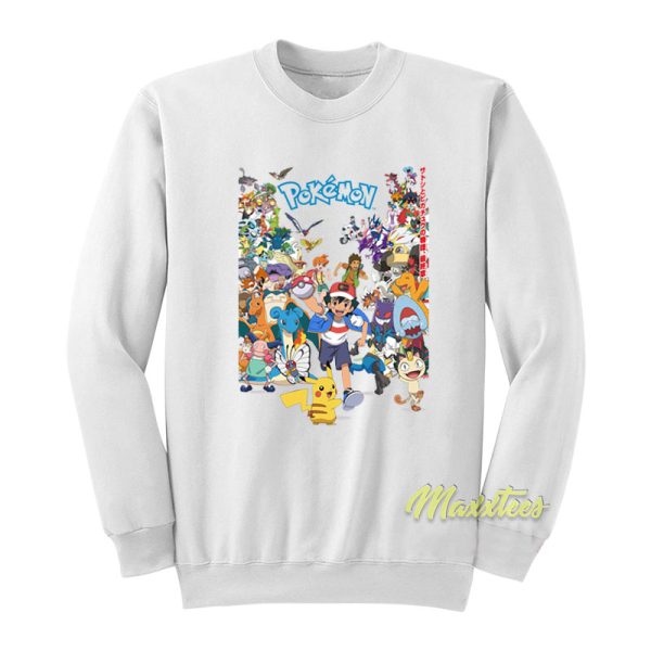 Pokemon Ash Ketchum Goodbye Sweatshirt