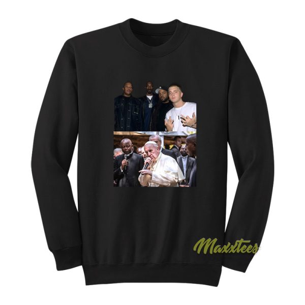 Pope Francis Eminem Sweatshirt