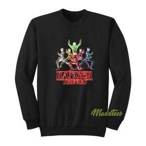 Power Rangers Neon Ranger Things Sweatshirt 1