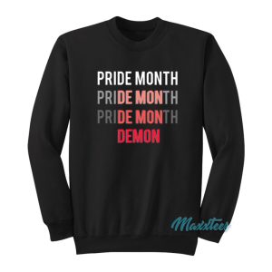 Pride Month Demon Satan Sweatshirt 1