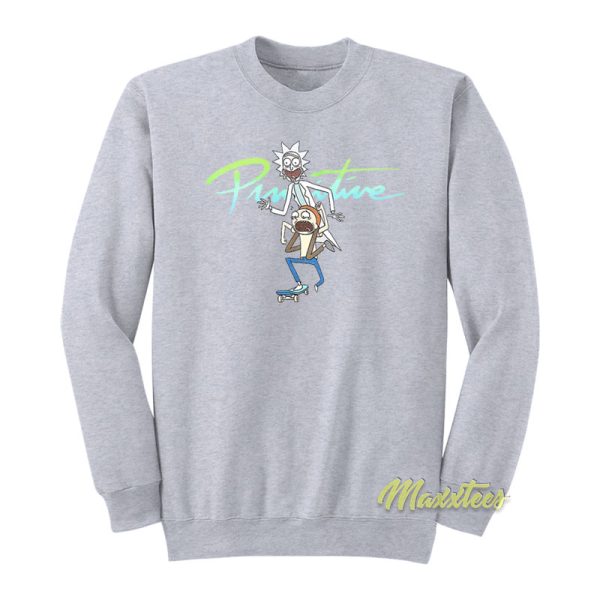 Primitive x Rick and Morty Nuevo Skate Sweatshirt