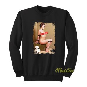 Princess Leia In Bondage Naughty Rebel Sweatshirt 1