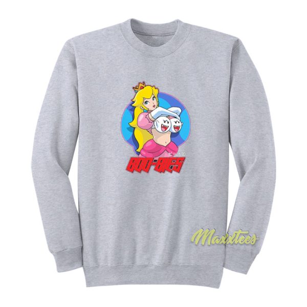 Princess Peach Boo Bies Sweatshirt