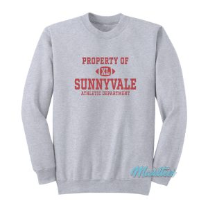 Property Of Sunnyvale Athletic Department Sweatshirt 1
