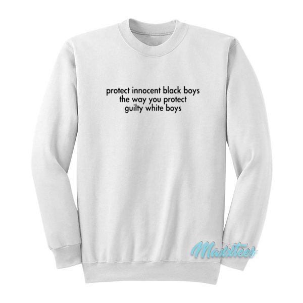 Protect Innocent Black Boys Sweatshirt