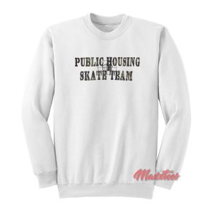 Public Housing Skate Team Camo Sweatshirt