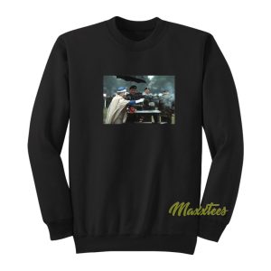 Queen Elizabeth Machine Gun Sweatshirt 1