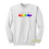 Queer As Flock Rainbow Sheep Sweatshirt