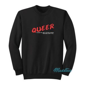 Queer Please Tell Me If Youre Flirting Sweatshirt 2