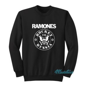 Ramones Rocket To Russia Logo Sweatshirt 1