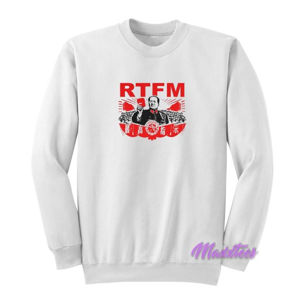 Read The Fucking Manual RTFM Sweatshirt