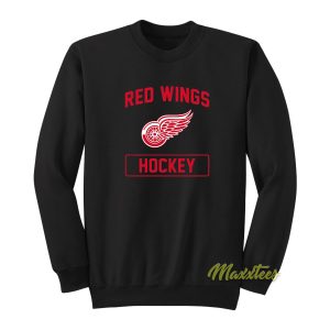 Red Wings Hockey Logo Sweatshirt 1