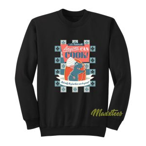 Remy Ratatouille Anyone Can Cook Sweatshirt 1