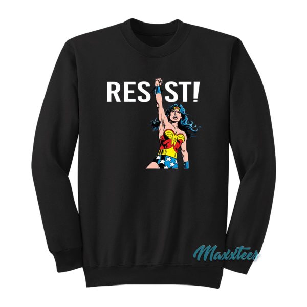 Resist Wonder Woman Sweatshirt