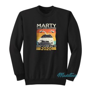 Rick And Marty Whatever Happens Car Sweatshirt 1